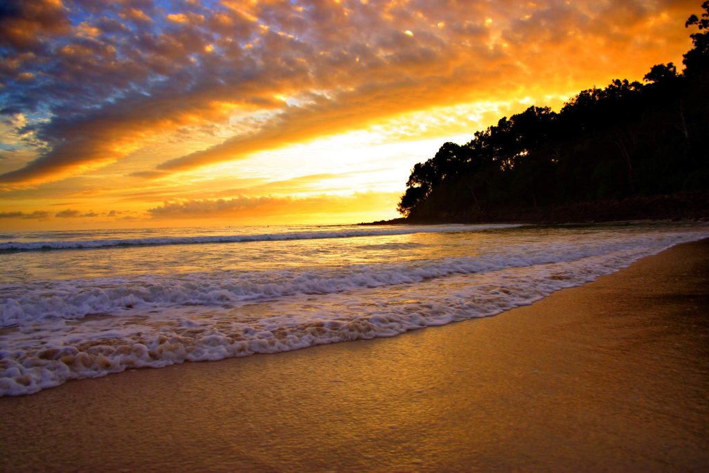 Beyond Transfer Noosa Beach Sunset